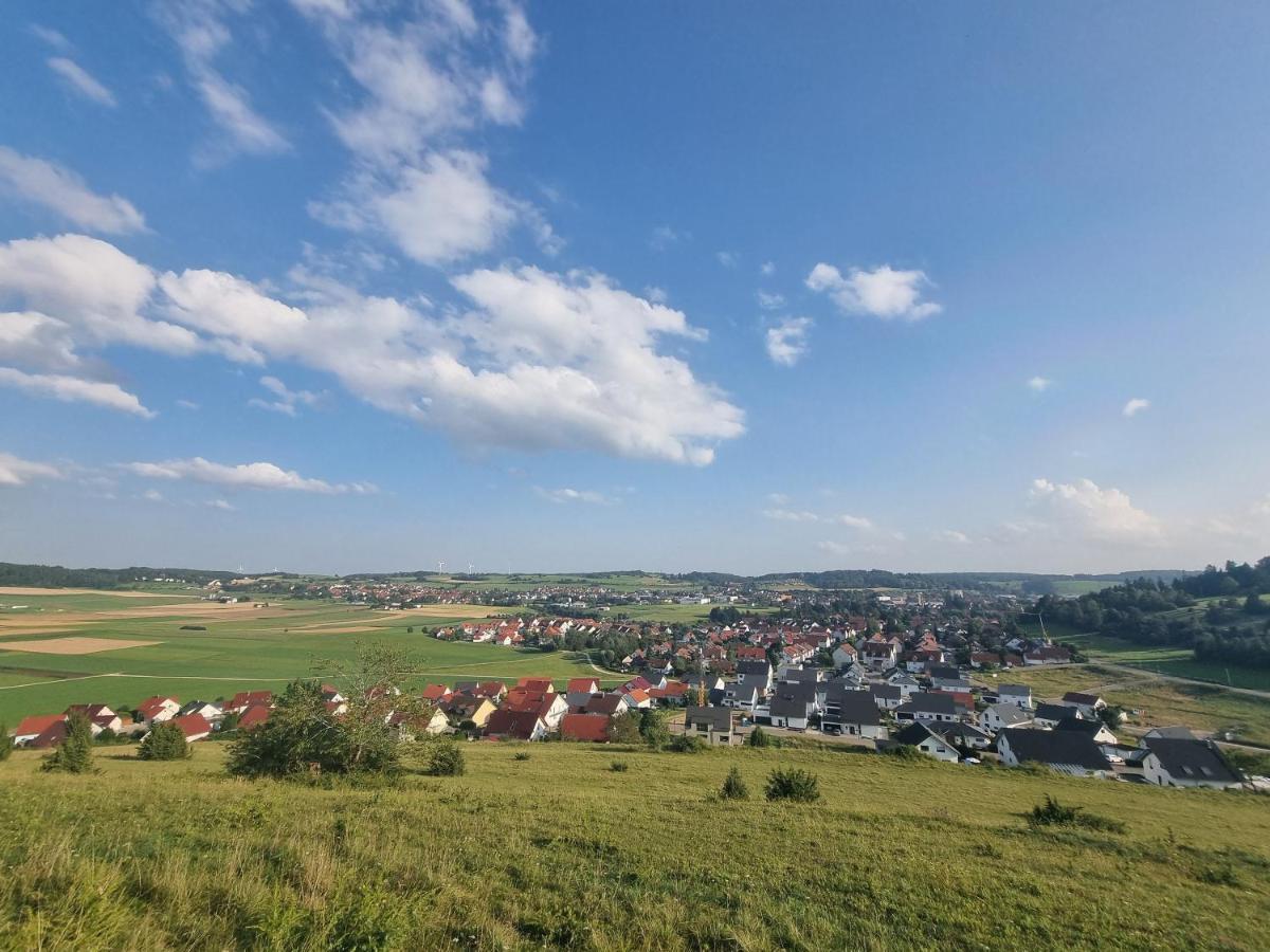 Münsingen Ferienwohnung Biosphaerenblick מראה חיצוני תמונה