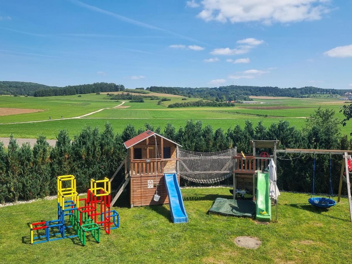 Münsingen Ferienwohnung Biosphaerenblick מראה חיצוני תמונה